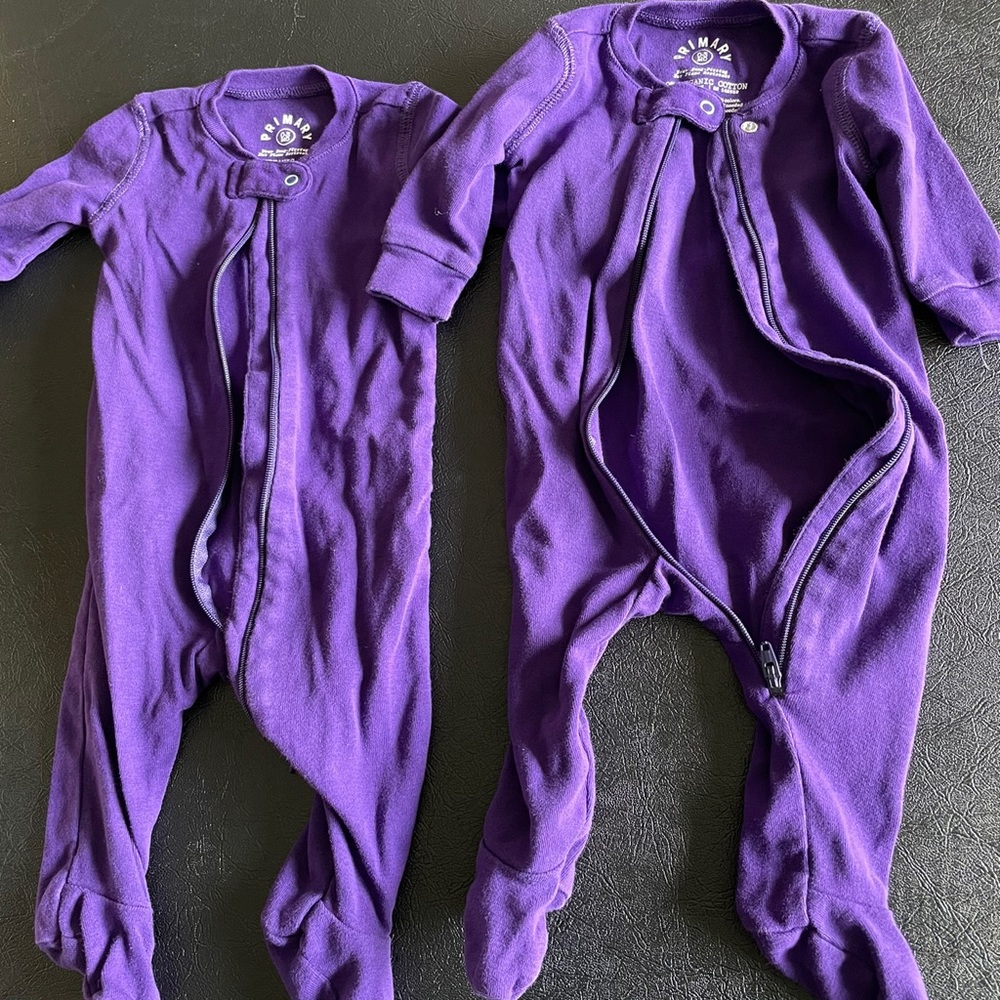 Twin pajama sets 0-3 month size